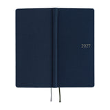 Hobonichi - Agenda Weeks 2027 en inglés | Colors: Midnight Blue · detalle 3