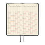 Hobonichi - Agenda Weeks 2027 en inglés | Colors: Midnight Blue · detalle 6