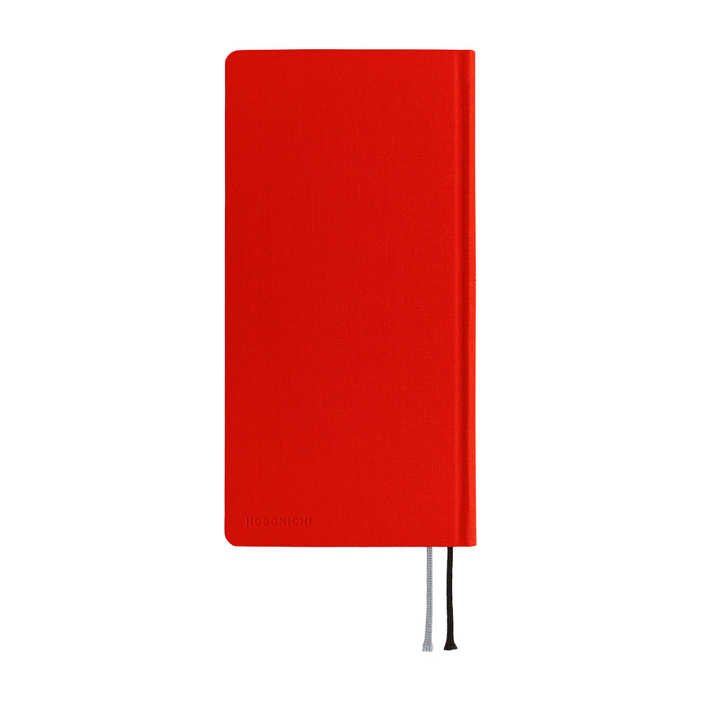 Hobonichi - Agenda Weeks 2027 en inglés | Colors: Poppy Red · detalle 2