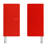 Hobonichi - Agenda Weeks 2027 en inglés | Colors: Poppy Red · detalle 7