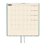 Hobonichi - Agenda Weeks 2027 en inglés | Yumi Kitagishi: White Cat Wallpaper · detalle 4