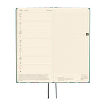 Hobonichi - Agenda Weeks 2027 en inglés | Yumi Kitagishi: White Cat Wallpaper · detalle 5