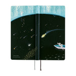Hobonichi - Agenda Weeks 2027 en inglés | Hiroko Kubota: Meteor Shower in the Light Blue Forest · detalle 3