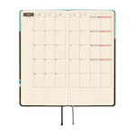 Hobonichi - Agenda Weeks 2027 en inglés | Hiroko Kubota: Meteor Shower in the Light Blue Forest · detalle 4