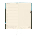 Hobonichi - Agenda Weeks 2027 en inglés | Hiroko Kubota: Meteor Shower in the Light Blue Forest · detalle 5