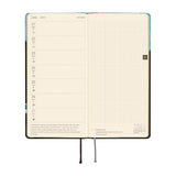 Hobonichi - Agenda Weeks 2027 en inglés | Hiroko Kubota: Meteor Shower in the Light Blue Forest · detalle 5