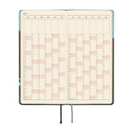 Hobonichi - Agenda Weeks 2027 en inglés | Hiroko Kubota: Meteor Shower in the Light Blue Forest · detalle 6