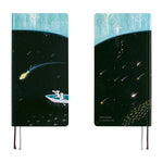 Hobonichi - Agenda Weeks 2027 en inglés | Hiroko Kubota: Meteor Shower in the Light Blue Forest · detalle 7
