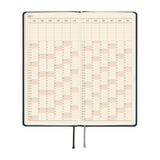 Hobonichi - Agenda Weeks Mega 2027 en inglés | Colors: Midnight Blue · detalle 6