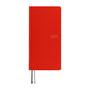 Hobonichi - Agenda Weeks Mega 2027 en inglés | Colors: Poppy Red