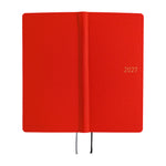 Hobonichi - Agenda Weeks Mega 2027 en inglés | Colors: Poppy Red · detalle 3