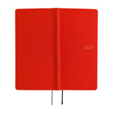 Hobonichi - Agenda Weeks Mega 2027 en inglés | Colors: Poppy Red · detalle 3