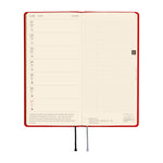 Hobonichi - Agenda Weeks Mega 2027 en inglés | Colors: Poppy Red · detalle 5