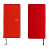 Hobonichi - Agenda Weeks Mega 2027 en inglés | Colors: Poppy Red · detalle 7