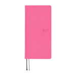 Hobonichi - Agenda Weeks Mega 2027 en inglés | Colors: Pink Sapphire