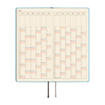 Hobonichi - Agenda Weeks Mega 2027 en inglés | Colors: Sea Glass · detalle 6