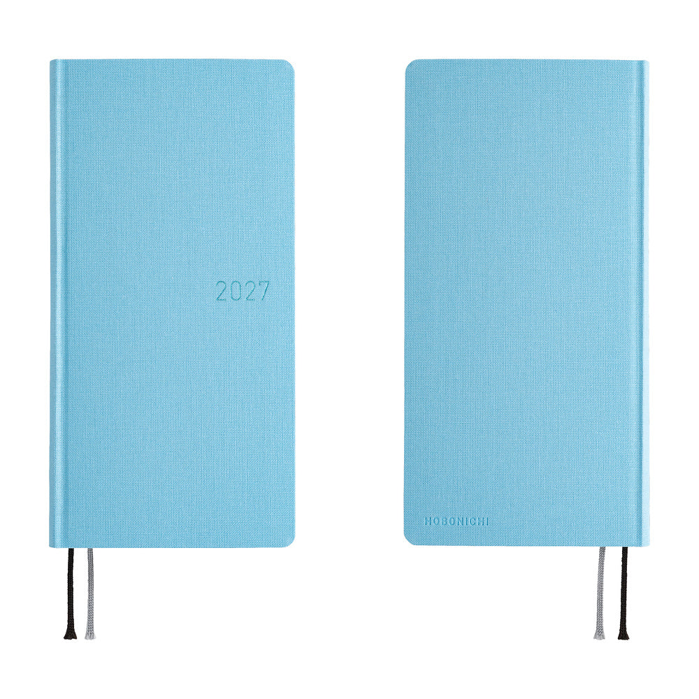 Hobonichi - Agenda Weeks Mega 2027 en inglés | Colors: Sea Glass · detalle 7