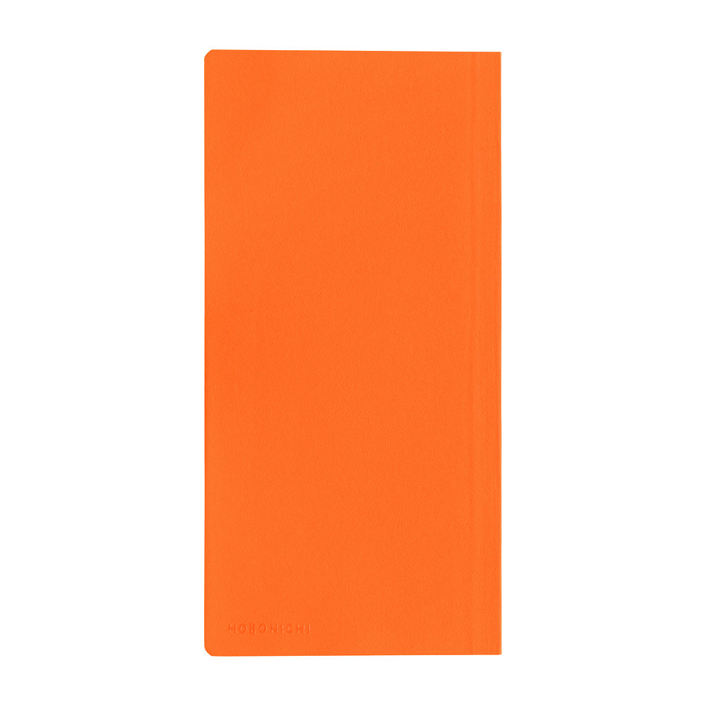 Hobonichi - Agenda Weeks Mega 2027 en inglés | Sneaker: Mandarin Orange · detalle 2