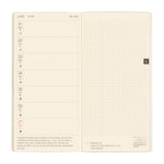 Hobonichi - Agenda Weeks Mega 2027 en inglés | Sneaker: Mandarin Orange · detalle 5
