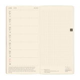 Hobonichi - Agenda Weeks Mega 2027 en inglés | Sneaker: Mandarin Orange · detalle 5