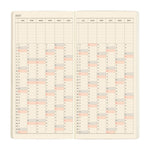 Hobonichi - Agenda Weeks Mega 2027 en inglés | Sneaker: Mandarin Orange · detalle 6