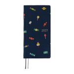 Hobonichi - Agenda Weeks Mega 2027 en inglés | Bow & Tie: Candy Dream
