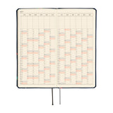 Hobonichi - Agenda Weeks Mega 2027 en inglés | Bow & Tie: Candy Dream · detalle 6