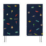Hobonichi - Agenda Weeks Mega 2027 en inglés | Bow & Tie: Candy Dream · detalle 7