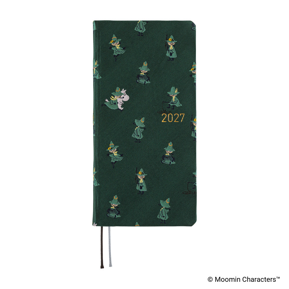 Hobonichi - Agenda Weeks 2027 en inglés | Moomin: A Day in the Life of Snufkin