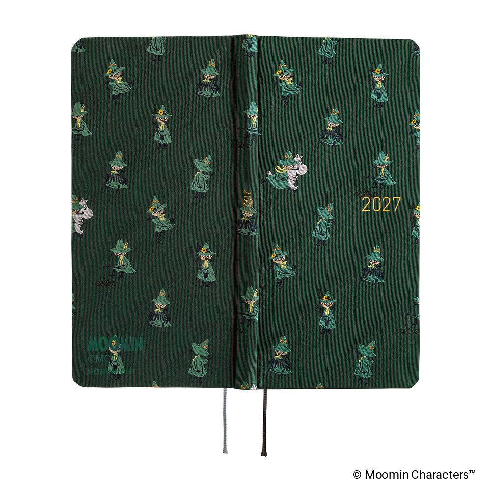 Hobonichi - Agenda Weeks 2027 en inglés | Moomin: A Day in the Life of Snufkin · detalle 3