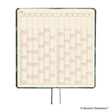 Hobonichi - Agenda Weeks 2027 en inglés | Moomin: A Day in the Life of Snufkin · detalle 6