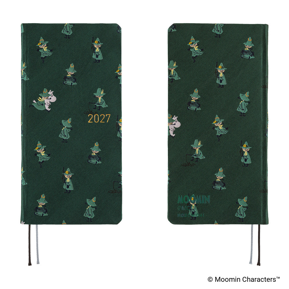 Hobonichi - Agenda Weeks 2027 en inglés | Moomin: A Day in the Life of Snufkin · detalle 7