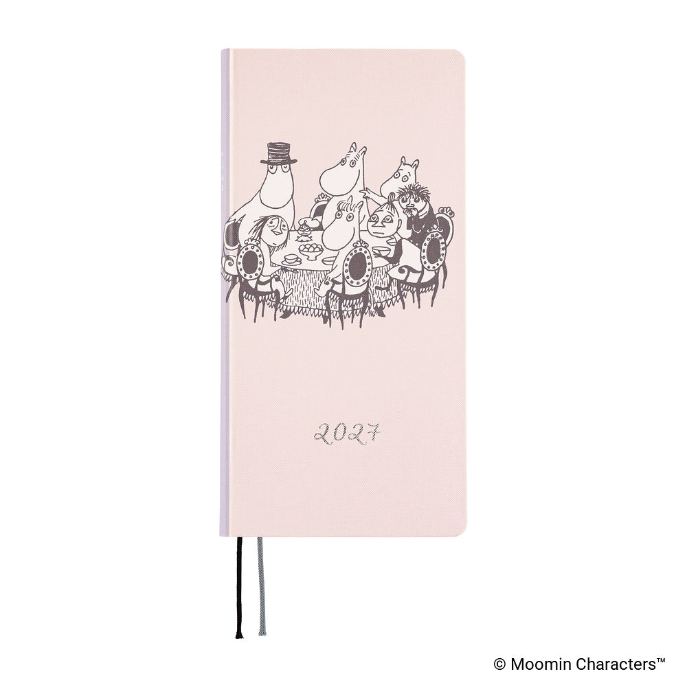 Hobonichi - Agenda Weeks 2027 en inglés | Moomin: At the Table