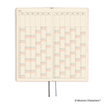 Hobonichi - Agenda Weeks 2027 en inglés | Moomin: At the Table · detalle 6