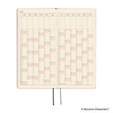 Hobonichi - Agenda Weeks 2027 en inglés | Moomin: At the Table · detalle 6