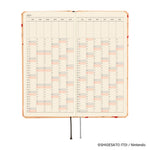 Hobonichi - Agenda Weeks 2027 en inglés | MOTHER: Mr. Saturn Pattern · detalle 6