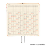 Hobonichi - Agenda Weeks 2027 en inglés | MOTHER: Mr. Saturn Pattern · detalle 6