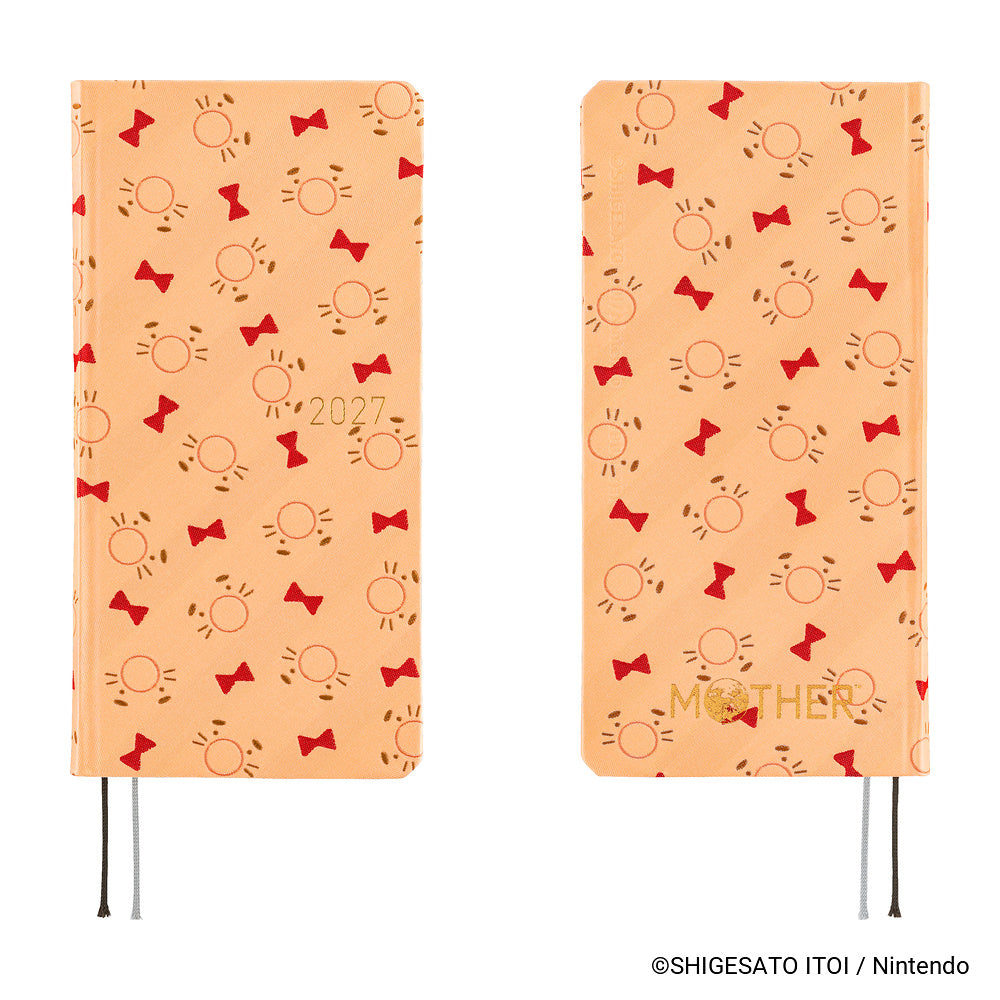Hobonichi - Agenda Weeks 2027 en inglés | MOTHER: Mr. Saturn Pattern · detalle 7