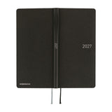 Hobonichi - Agenda Weeks 2027 en inglés | Paper Series: Black Argyle · detalle 3