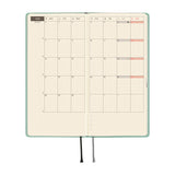 Hobonichi - Agenda Weeks 2027 en inglés | Paper Series: Frosty Jade · detalle 4