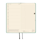 Hobonichi - Agenda Weeks 2027 en inglés | Paper Series: Frosty Jade · detalle 5