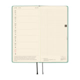 Hobonichi - Agenda Weeks 2027 en inglés | Paper Series: Frosty Jade · detalle 5