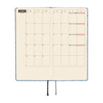 Hobonichi - Agenda Weeks 2027 en inglés | Shirt Fabric: Graph Plaid · detalle 4