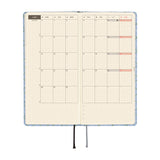 Hobonichi - Agenda Weeks 2027 en inglés | Shirt Fabric: Graph Plaid · detalle 4