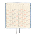 Hobonichi - Agenda Weeks 2027 en inglés | Shirt Fabric: Graph Plaid · detalle 6