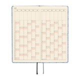 Hobonichi - Agenda Weeks 2027 en inglés | Shirt Fabric: Graph Plaid · detalle 6