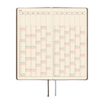 Hobonichi - Agenda Weeks 2027 en inglés | Smooth: Café au Lait · detalle 6