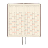 Hobonichi - Agenda Weeks 2027 en inglés | Smooth: Café au Lait · detalle 6