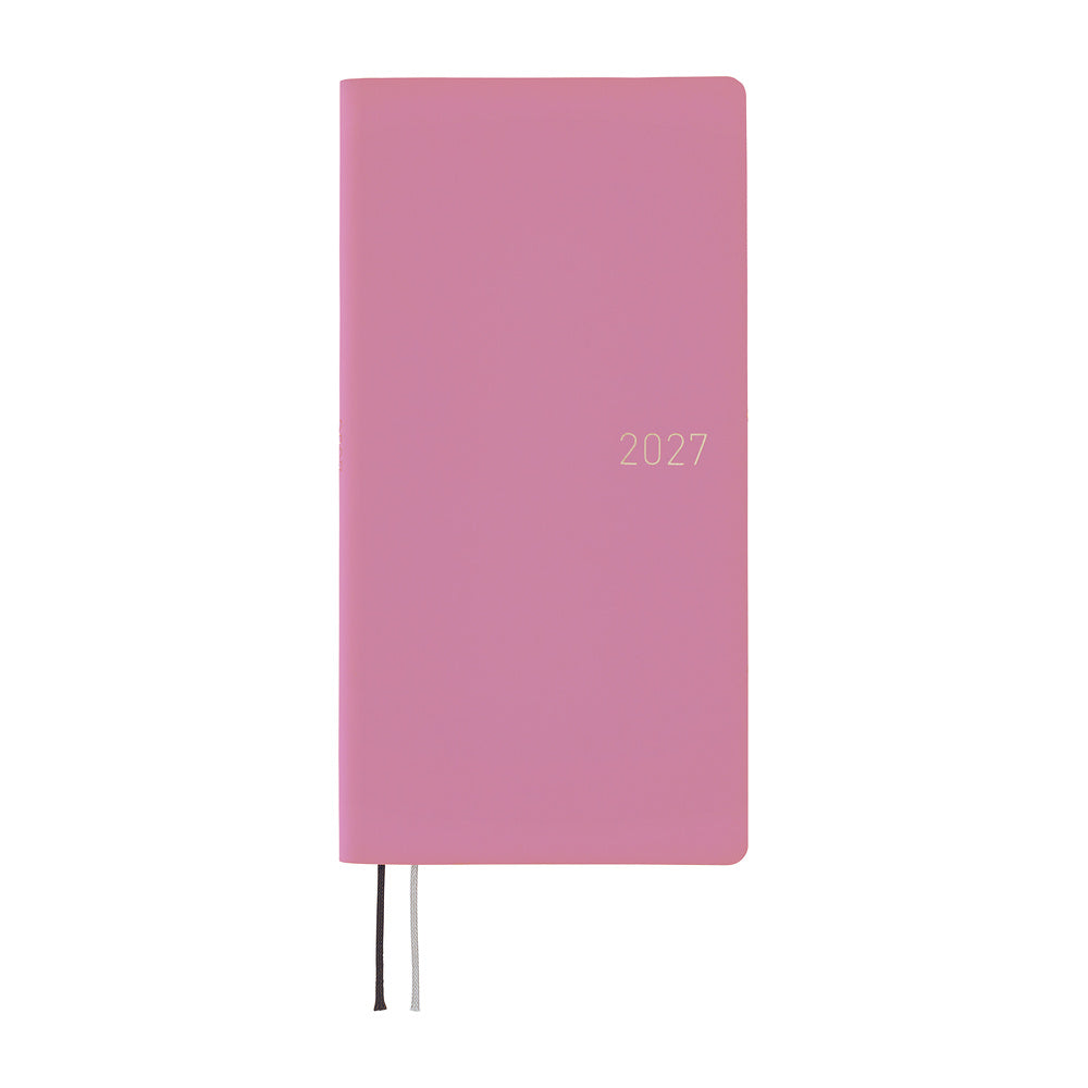 Hobonichi - Agenda Weeks 2027 en inglés | Smooth: Lavender Milk