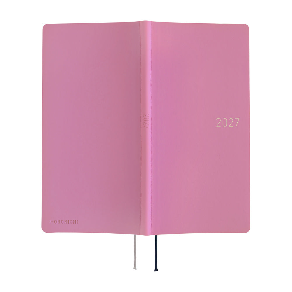 Hobonichi - Agenda Weeks 2027 en inglés | Smooth: Lavender Milk · detalle 3